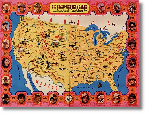 Western-Karte